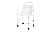 Mobile Shower Chair - Height Adjustable 130kg Capacity
