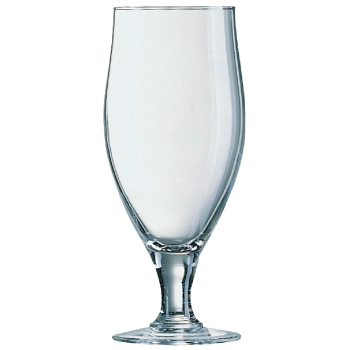 Arcoroc Cervoise Stemmed 2/3 P int Beer Glasses 380ml CE Mark