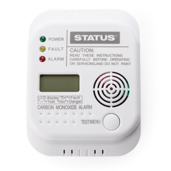 Status Carbon Monoxide CO Digi tal Alarm