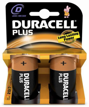 Duracell Plus D Batteries LR20 MNI300 - Pack of 12
