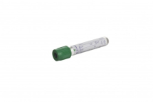 Plastic Lithium Heparin Tubes Green 4ml - x100