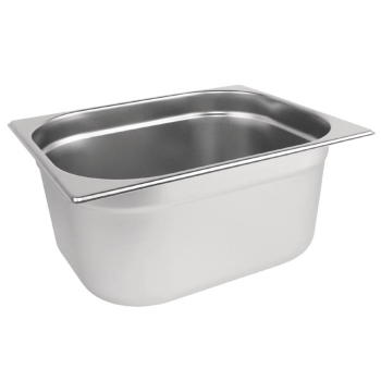 Vogue Stainless Steel 1/2 Gast ronorm Pan 150mm