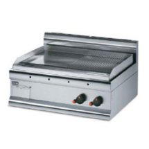 Lincat Silverlink 600 Half Rib bed Dual Zone Electric Griddle