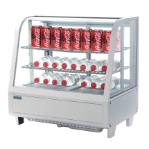 Polar Chilled Food Display 100 Ltr White