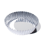 Deep Fluted Quiche Tin With Re movable Base 10cm