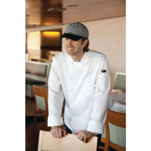Chef Works Calgary Cool Vent U nisex Chefs Jacket White L