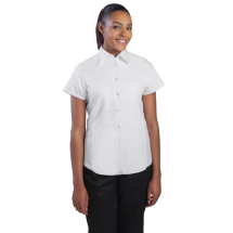 Chef Works Womens Cool Vent Ch efs Shirt White M