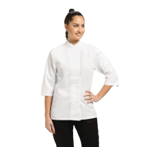 Chef Works Cool Vent Verona Wo mens Chefs Jacket White L