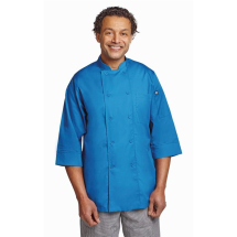 Colour By Chef Works Unisex Ch efs Jacket Blue XL