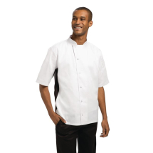Nevada White Chefs Jacket Size S