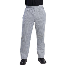 Whites Vegas Chefs Trousers Bl ack and White Check 2XL