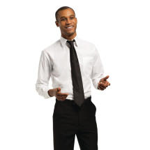Uniform Works Unisex Long Slee ve Shirt White XL