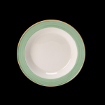 Rio Green Soup Plate Slim 21.5cm 8 1/2" Pack 24