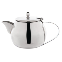 Olympia Non-Drip Teapot Stainl ess Steel 15oz