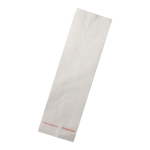Greaseproof Baguette Paper Bag 4" x 6" x 14" - Box of 1000