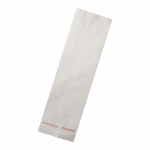 Greaseproof Baguette Paper Bag 4" x 6" x 14" - Box of 1000