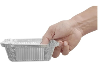 Foil Takeaway Containers 250ml 120x100x33mm Pack of 125 Foil Takeaway Containers 250ml 120x100x33mm Pack of 125