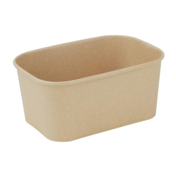 1000ml Rectangular Kraft Deli Containers (Box of 300) 1000ml Rectangular Kraft Deli Containers (Box of 300)
