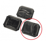 Clear Lid for 2 Compartment Meal Box Pack Of 300