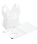 White Vest Carriers Bag (17MU) (12 X 18 X 24") (Box of 1000)