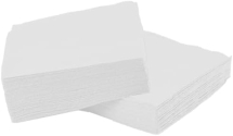 2 Ply White Cocktail Napkins (Box of 4000) - 25cm x 25cm 2 Ply White Cocktail Napkins (Box of 4000) - 25cm x 25cm
