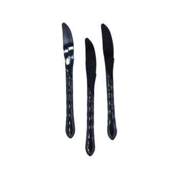 Heavy Duty Black Plastic Knife (Box of 1000) Heavy Duty Black Plastic Knife (Box of 1000)