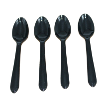 Heavy Duty Black Plastic Dessertspoon (Box of 1000) Heavy Duty Black Plastic Dessertspoon (Box of 1000)
