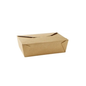 Kraft Food Container 69oz 195x140x60mm (200) Kraft Food Container 69oz 195x140x60mm (200)