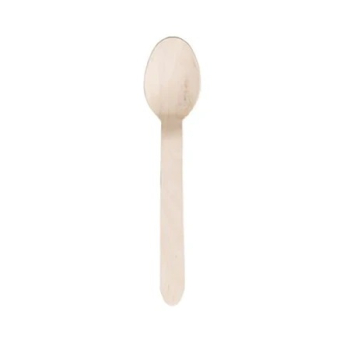 Wood Dessertspoons 160mm (1000) Wood Dessertspoons 160mm (1000)