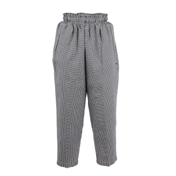Chef Works Essential Baggy Pants Small Black Check XL Chef Works Essential Baggy Pants Small Black Check XL