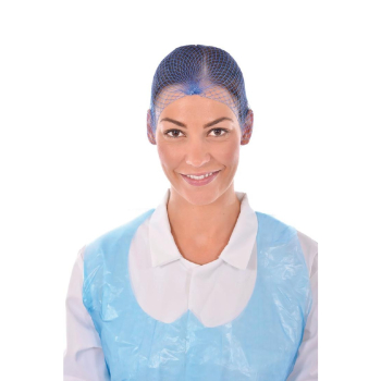 Lion Haircare Hair Net Blue (Pack of 50)