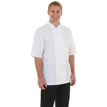 Chef Works Montreal Cool Vent Unisex Chefs Jacket White M