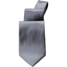 Uniform Works Plain Grey Tie