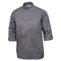 Colour By Chef Works Unisex Chefs Jacket Grey S Colour By Chef Works Unisex Chefs Jacket Grey S