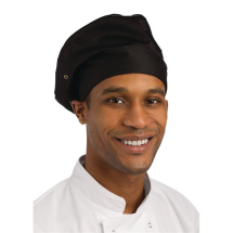 Chef Works Toque Chefs Hat Bla ck