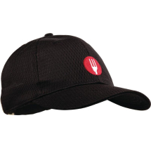 Colour By Chef Works Cool Vent Baseball Cap Black
