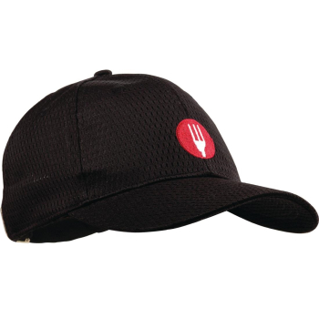 Colour By Chef Works Cool Vent Baseball Cap Black Colour By Chef Works Cool Vent Baseball Cap Black