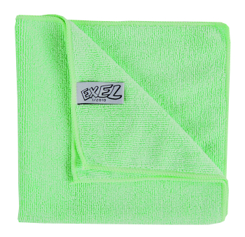 Micro Fibre Cloth - Green 40 x 40cm - Pack of 10