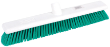 Hygiene Broom Soft Bristles 45cm green