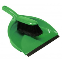 Dust Pan & Brush Set - Green Dust Pan & Brush Set - Green