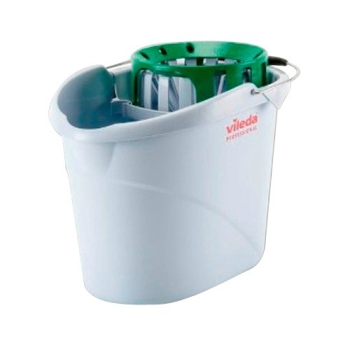 Vileda Mop Bucket & Wringer - Green 12 Ltr Vileda Mop Bucket & Wringer - Green 12 Ltr