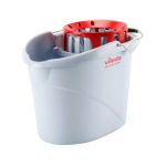 Vileda Mop Bucket & Wringer- Red 12 Ltr