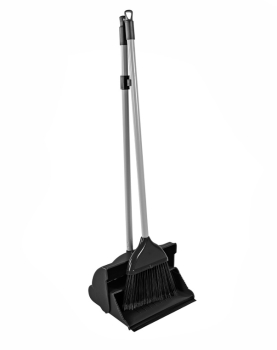 Lobby Dustpan & Brush Black Lobby Dustpan & Brush Black