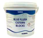 Blue Flush Cistern Blocks Tub of 24 Blocks