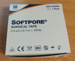 Micropore Softpore Tape 2.5cm x 9.1M - Single