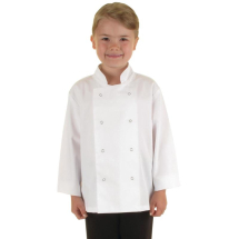 Whites Childrens Chef Jacket White Large (8-10years) Whites Childrens Chef Jacket White Large (8-10years)