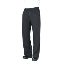 Chef Works Unisex Cool Vent Ba ggy Chefs Trousers Black L