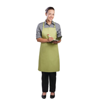 Colour by Chef Works Bib Apron Lime