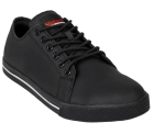 Recycled Microfibre Safety Trainers Matte Black 41 UK 7