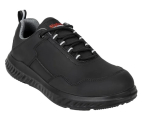 Recycled Microfibre Safety Trainer Matte Black 39 UK 6